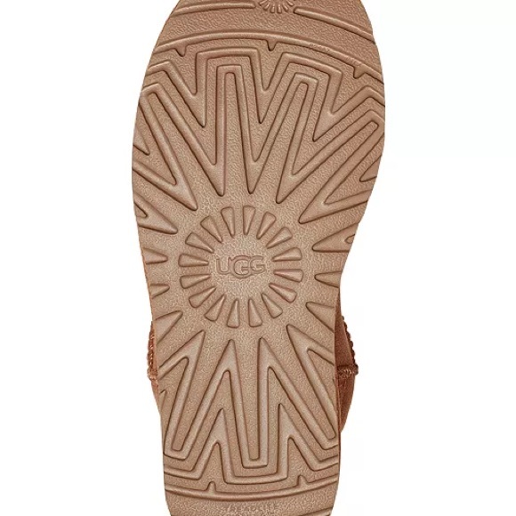 Women's Classic Ultra Mini Booties - Chestnut 5 - Picture 9 of 9